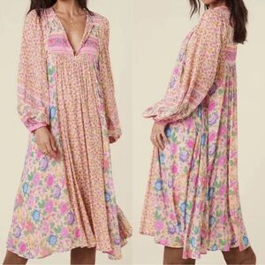 ⭐️Spell Mossy Patchwork Boho Dress XS⭐️